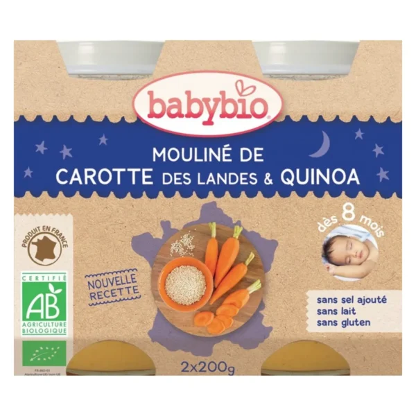 babybio bonne nuit quinoa