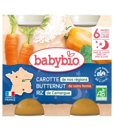 babybio bonne nuit carotte