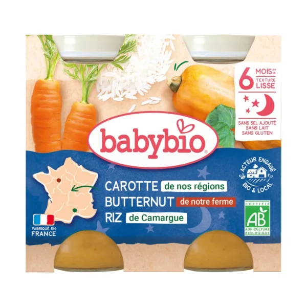 babybio bonne nuit carotte