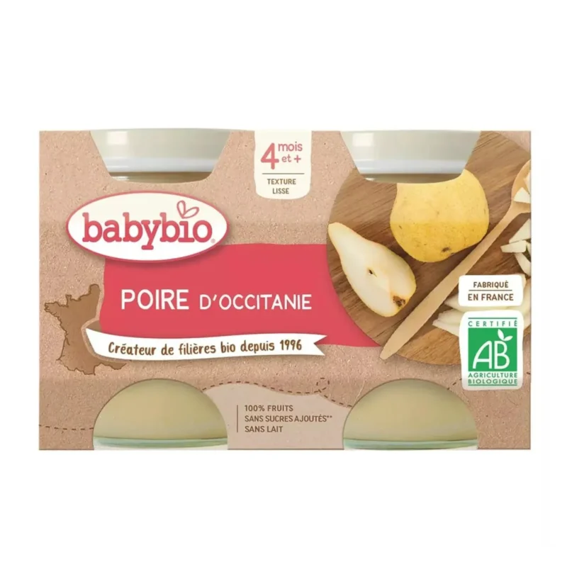 babybio petit pot poire