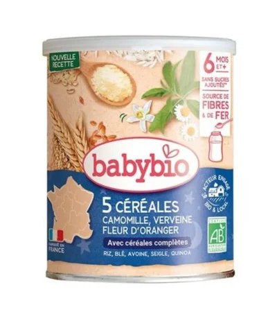 babybio cereales verveine