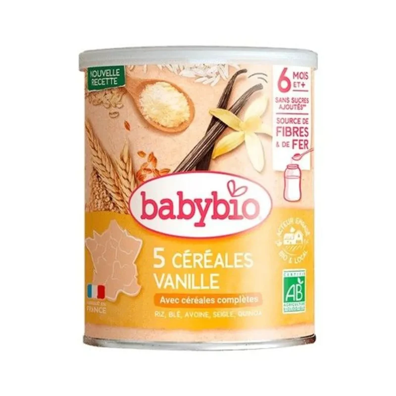 babybio cereales vanille