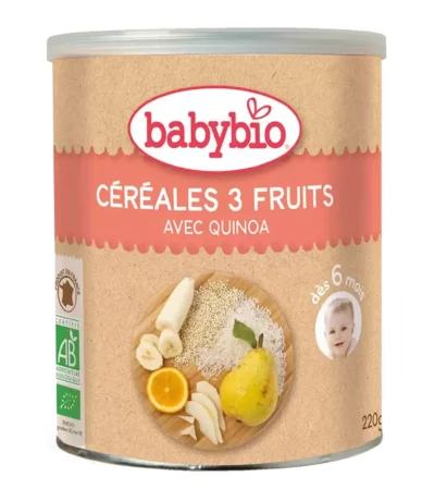 babybio cereales fruits