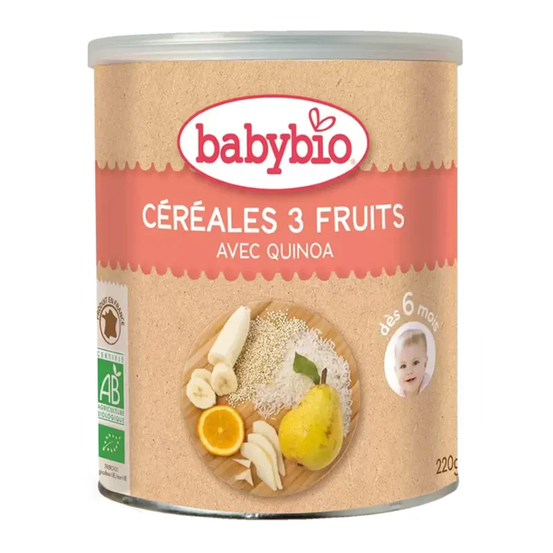 babybio cereales fruits