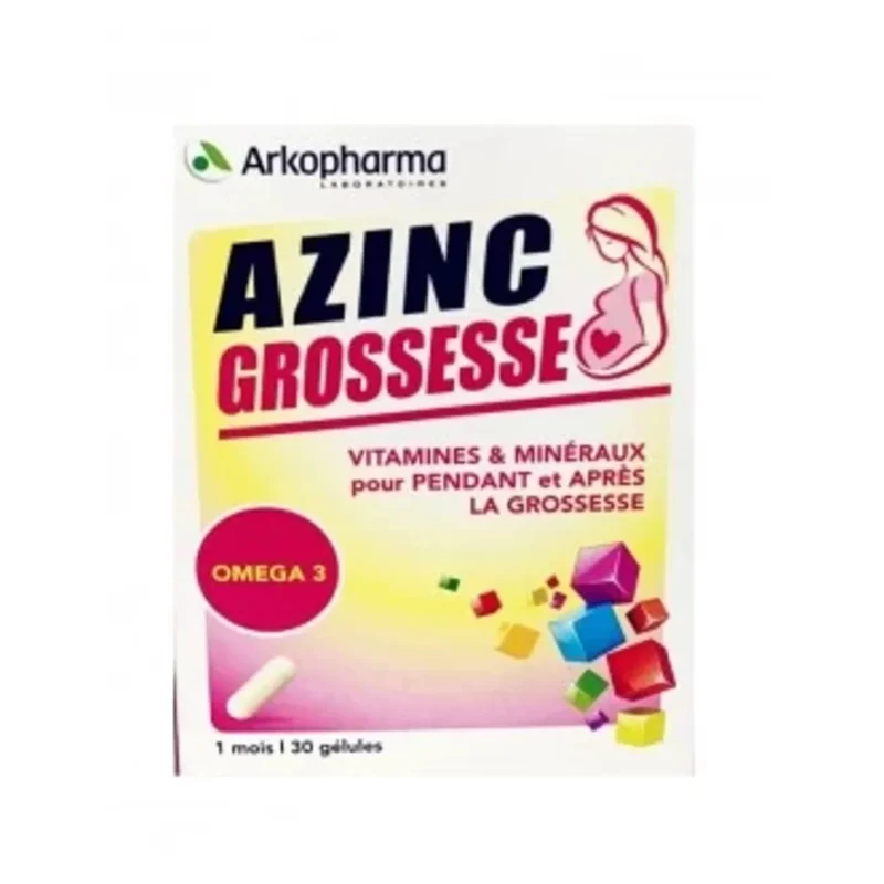 azinc grssesse bte 30 gelules