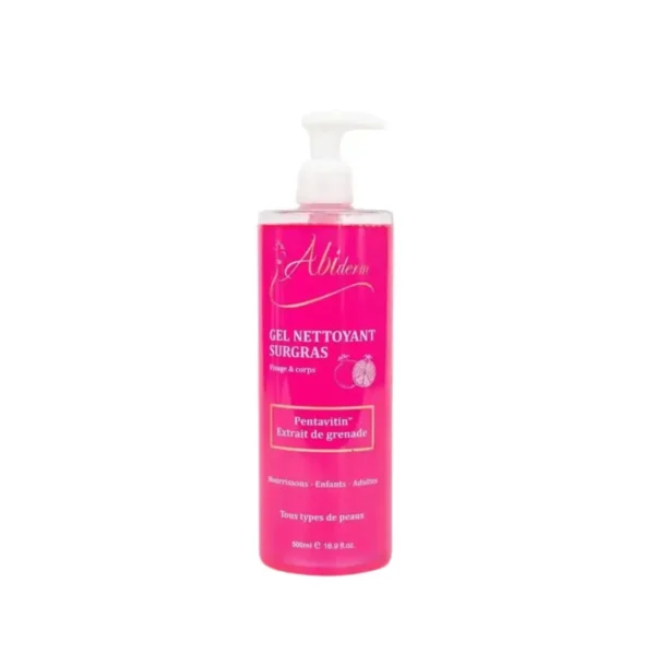 abiderm gel nettoyant surgras