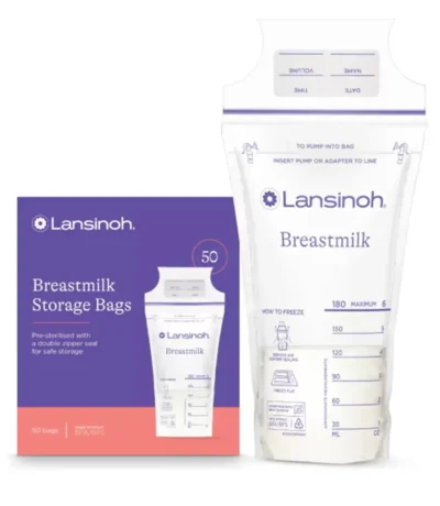 lansinoh sachets conservation lait