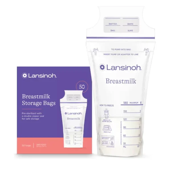 lansinoh sachets conservation lait
