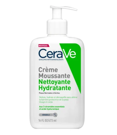cerave gel moussant creme
