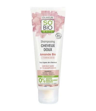 so bio shampoing lait amande