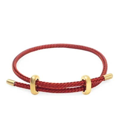 azana bracelet cordon & piece inoxydable