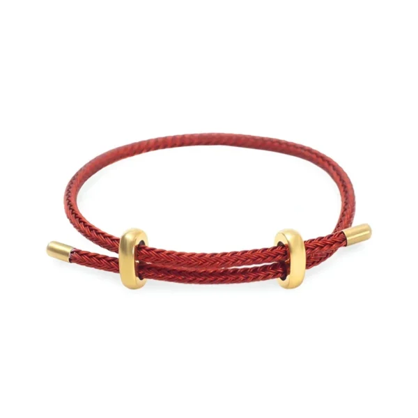 azana bracelet cordon & piece inoxydable