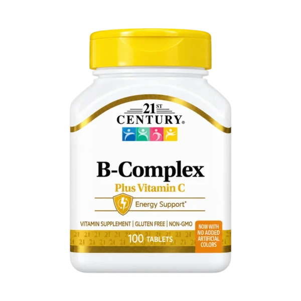 21st century complexe de vitamine b avec vitamine c