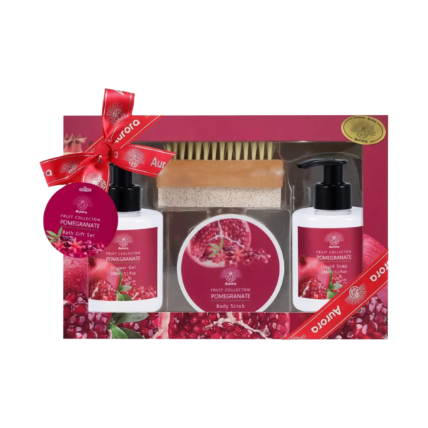 aurora coffret fruit collection pomegranate 4 pieces