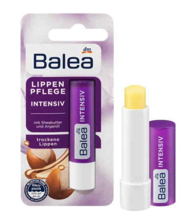 balea baume a levres intensif – stick 4,8 g sur carte blister violette