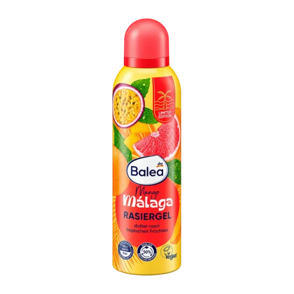 balea gel a raser mango malaga – aerosol 200 ml