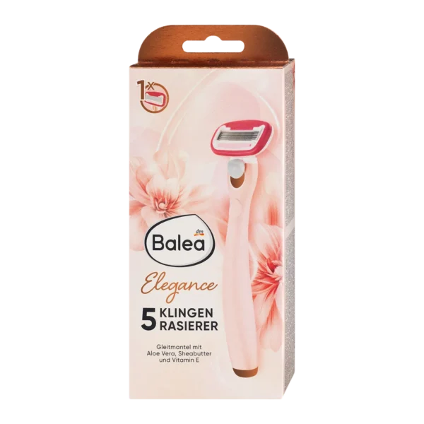 balea rasoir elegance 5 lames – boite du rasoir a cinq lames