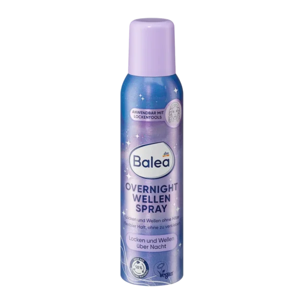 balea spray ondulations overnight – aerosol de 150 ml