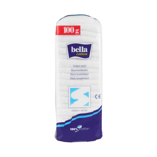 bella cotton coton hydrophile zigzag 100 g