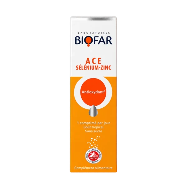 biofar ace selenium zinc 20 comprimes