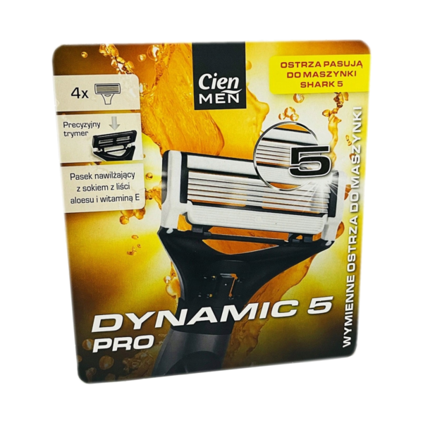cien men dynamic 5 pro lames de rechange x4