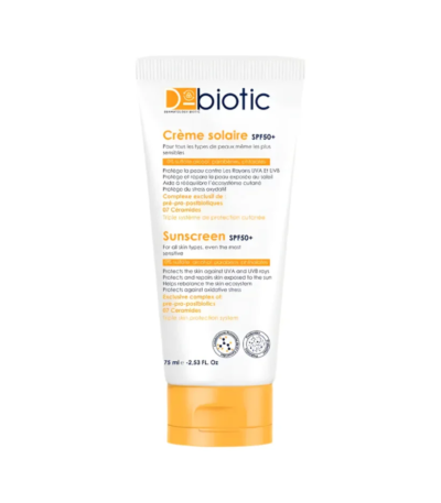 d-biotic creme solaire spf 50+ 75 ml