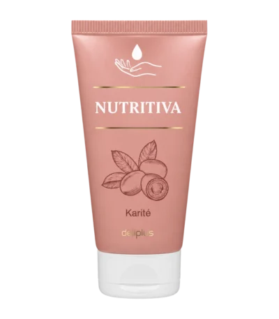 deliplus creme mains nutritiva au karite – tube de 75 ml