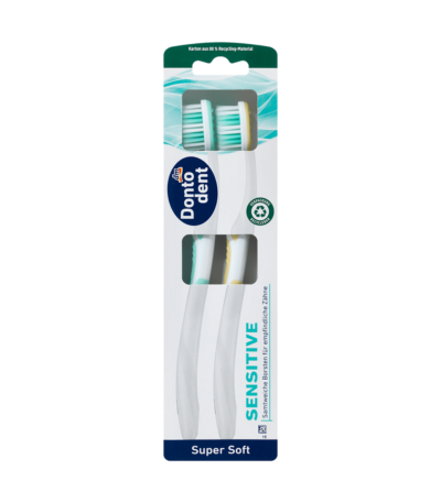 dontodent brosse a dents sensitive super soft x2