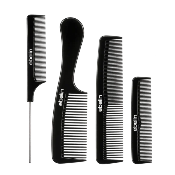ebelin ensemble de peignes 4 pcs