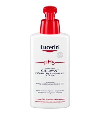 eucerin gel lavant 400 ml