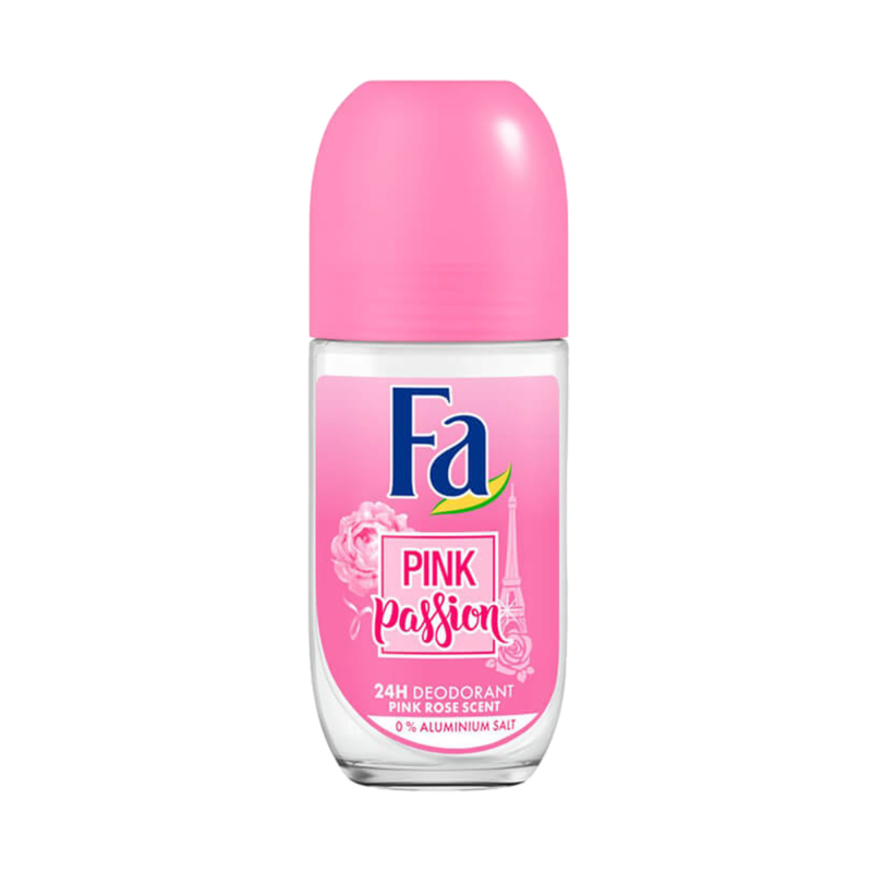 fa roll-on pink passion deodorant 24 h 50 ml