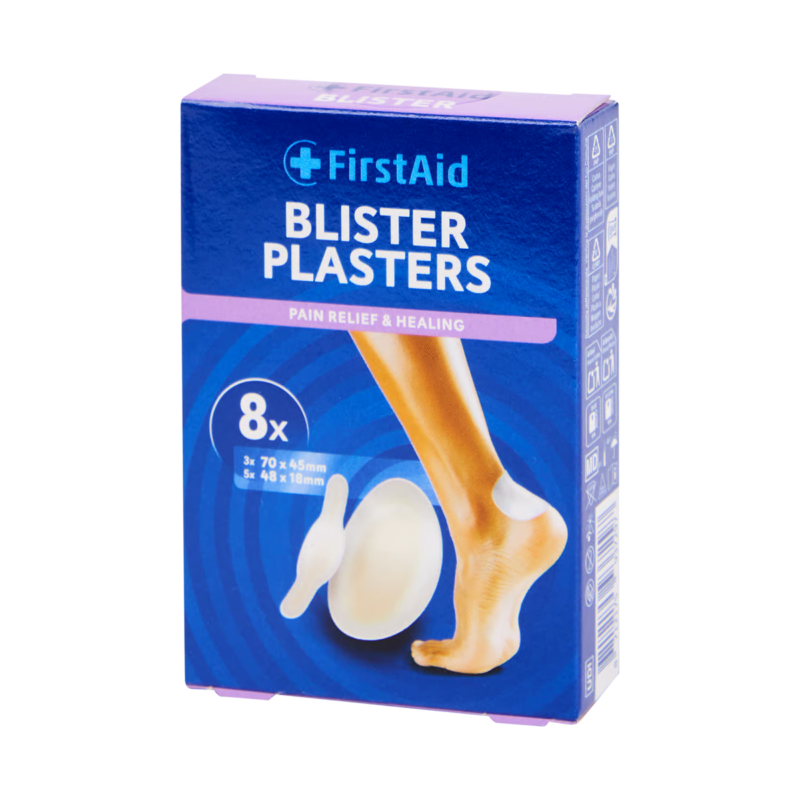 first aid pansements pour ampoules x8