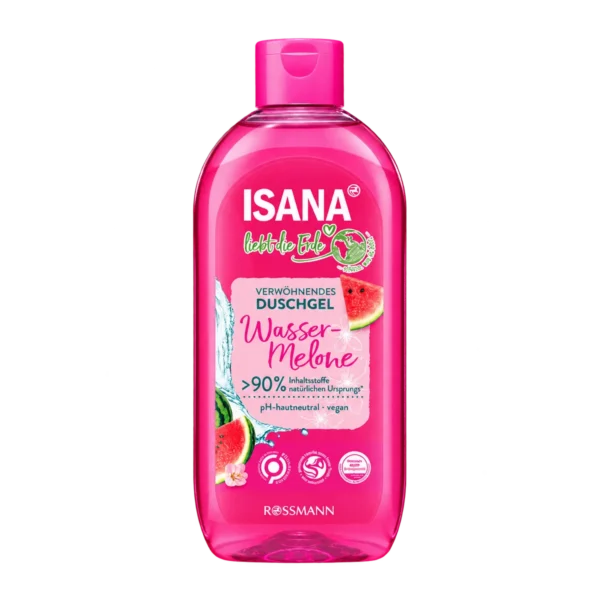 isana gel douche cocooning pasteque 300 ml