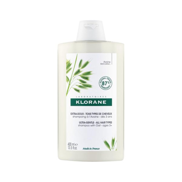 klorane shampooing extra-doux a l'avoine 400 ml