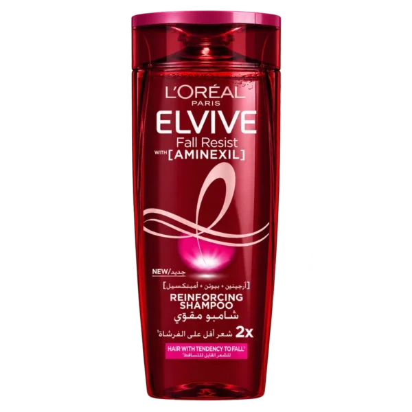l'oreal paris elseve shampooing fall resist aminexil – flacon rouge 400 ml