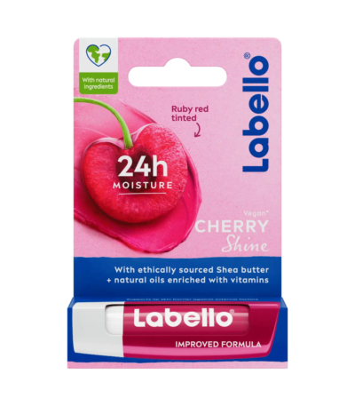 labello cherry shine baume a levres teinte