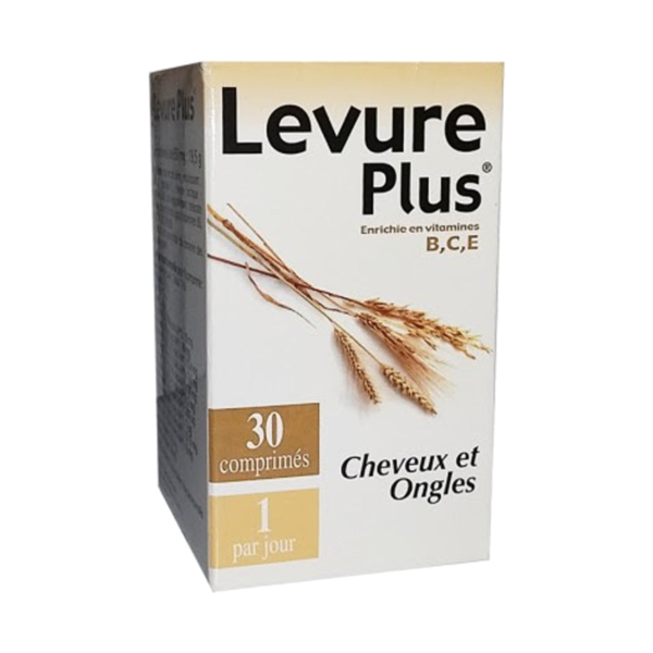 levure plus cheveux et ongles 30 comprimes