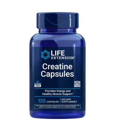 life extension creatine 120 capsules