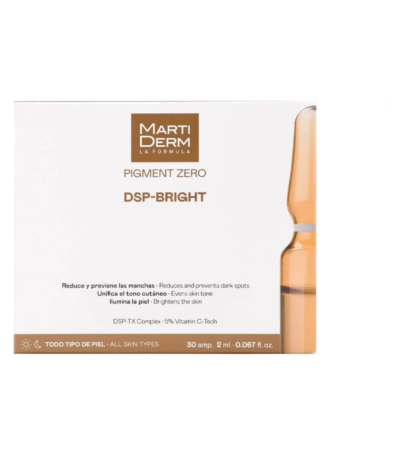 martiderm pigment zero dsp-bright 30 ampoules de 2 ml