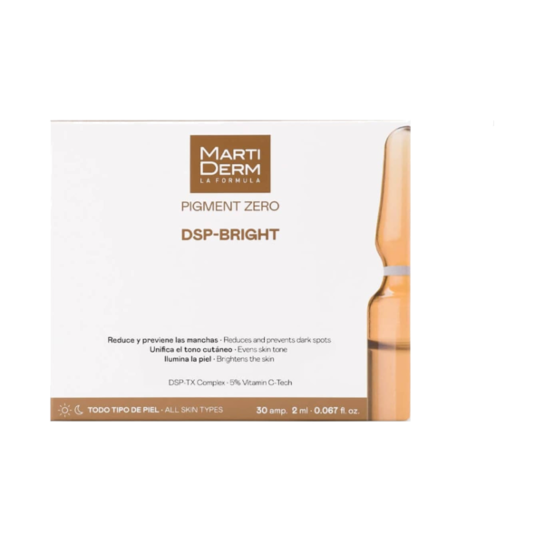 martiderm pigment zero dsp-bright 30 ampoules de 2 ml
