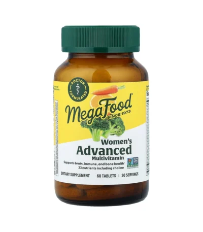 megafood women's advanced multivitamin 60 comprimes