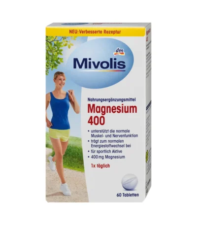 mivolis magnesium 400 60 comprimes