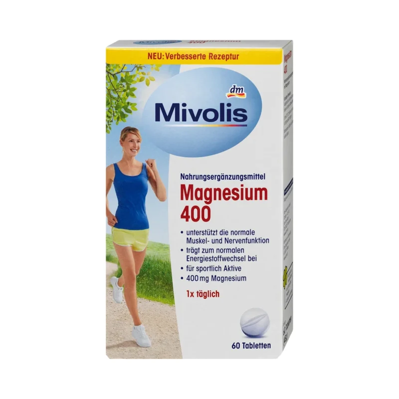 mivolis magnesium 400 60 comprimes