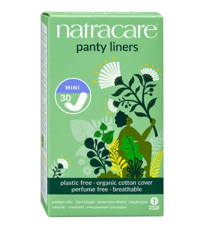 natracare protege-slips mini – boite de 30 protege-slips (panty liners)