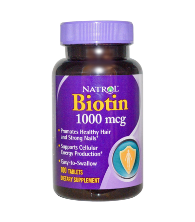 natrol biotin 1000 µg 100 comprimes
