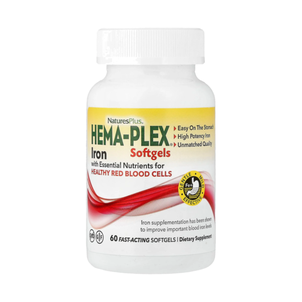 naturesplus hema-plex fer 60 softgels