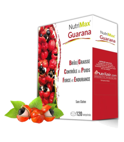 nutrimax guarana 120 comprimes