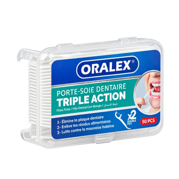 oralex batonnets interdentaires – boite de porte-soie dentaire