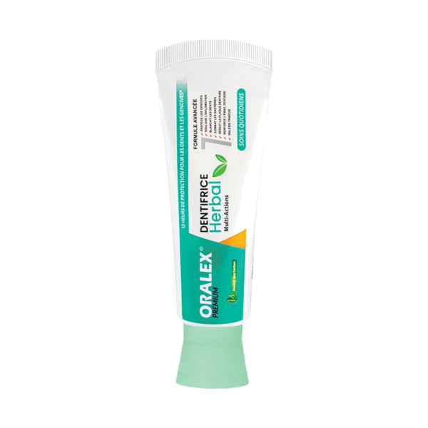 oralex premium dentifrice herbal multi-actions 120 g