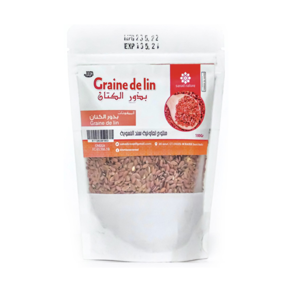 sanad graines de lin 100 g